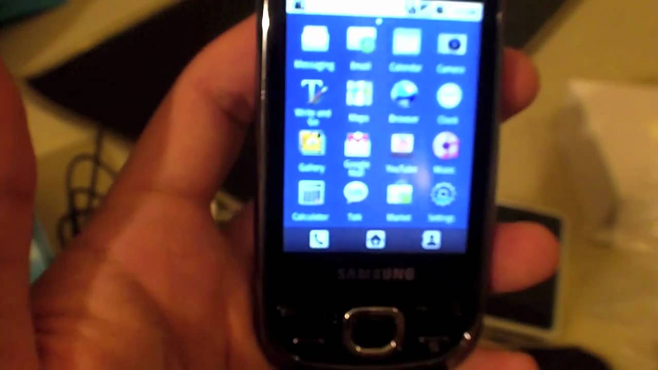 Samsung Galaxy 5  i5500 India - Unboxing Mini Review - iGyaan.in New Delhi India