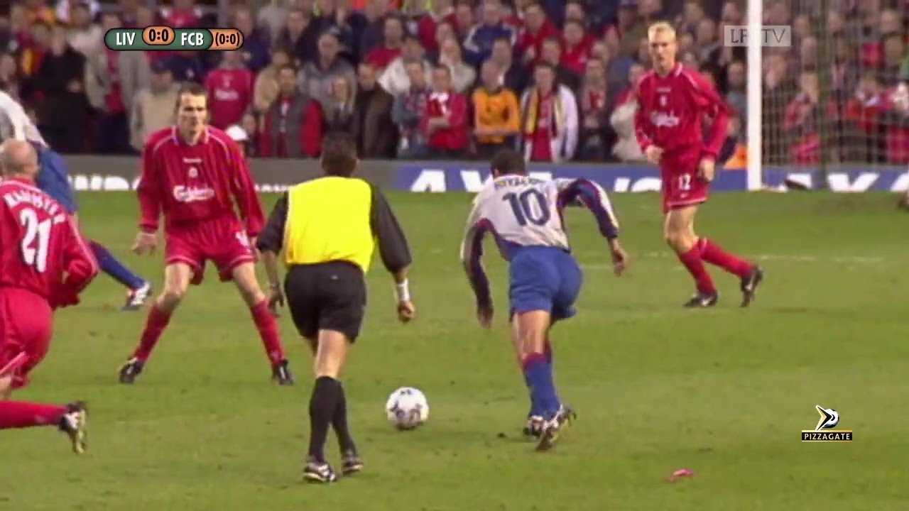 Liverpool 1-0 Barcelona -  UEFA Cup Semi-final 2000/2001