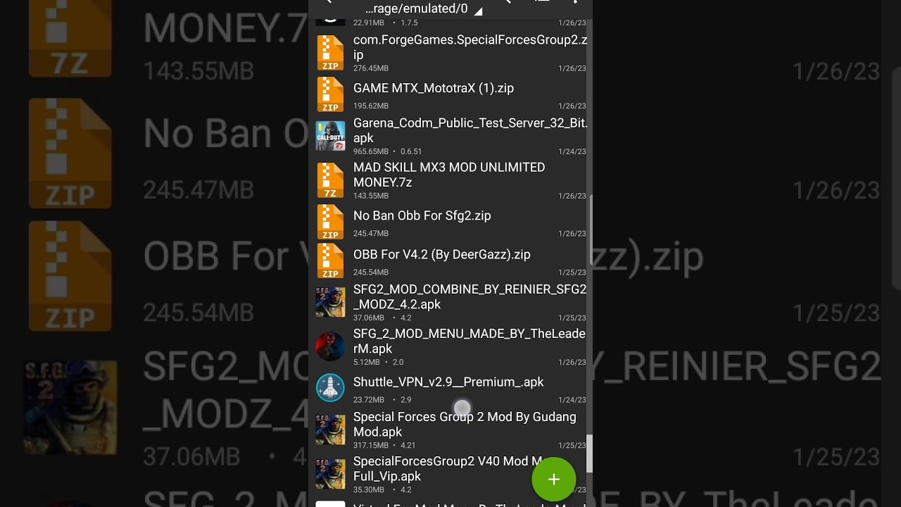 Sfg2 new mod menu