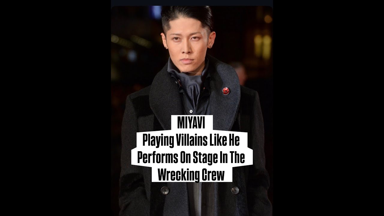 Musician MIYAVI On Playing Villains For Fun Like In The Wrecking Crew On Prime Video