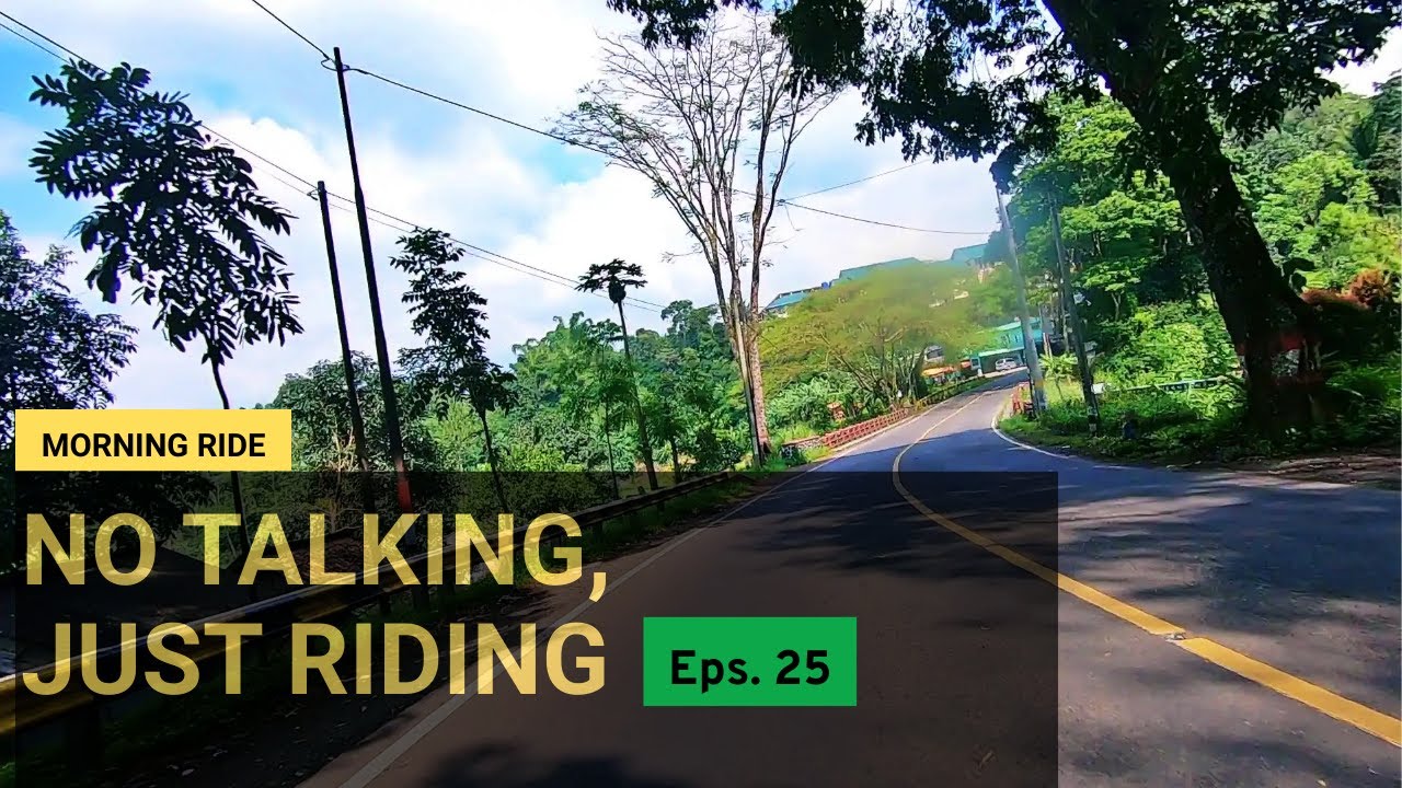 Morning Ride: Cikalongkulon - Cianjur #24 part #2 | Rural to Urban. Pure Road Ambience, No Talking