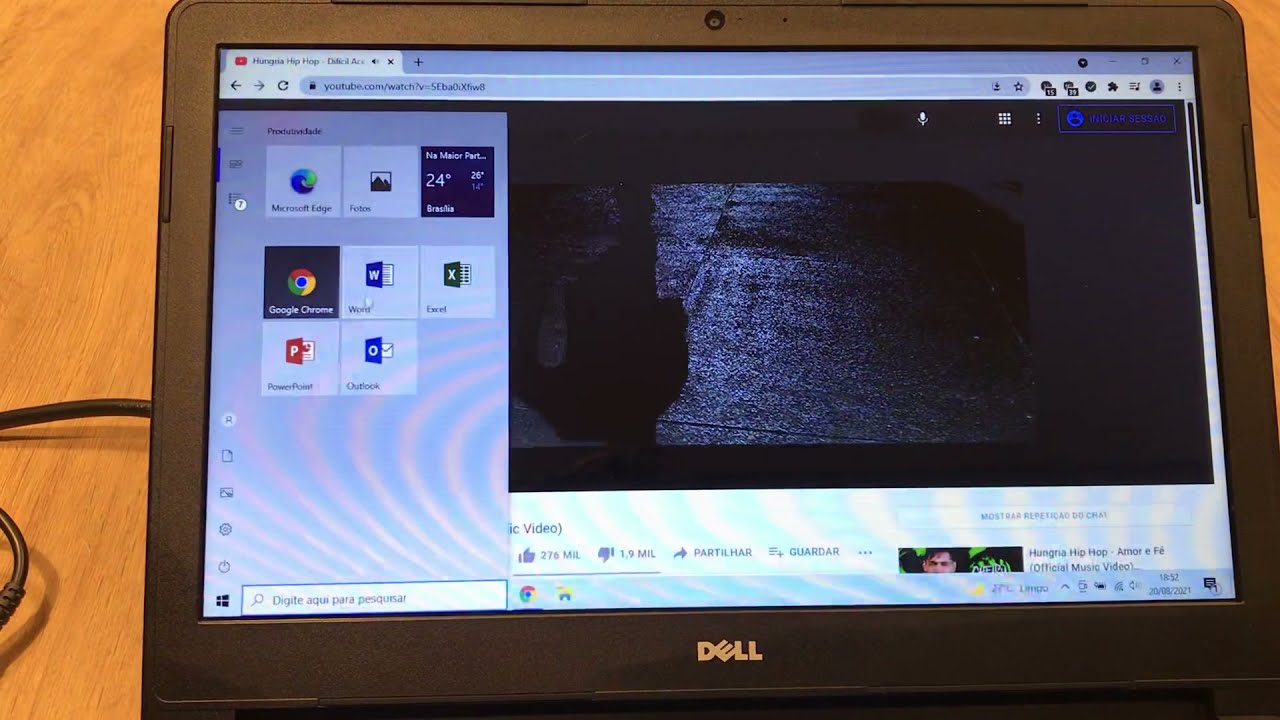 Notebook Usado Dell Inspiron 5452 - Intel N3700 - 4GB - HD 500GB - Windows 10