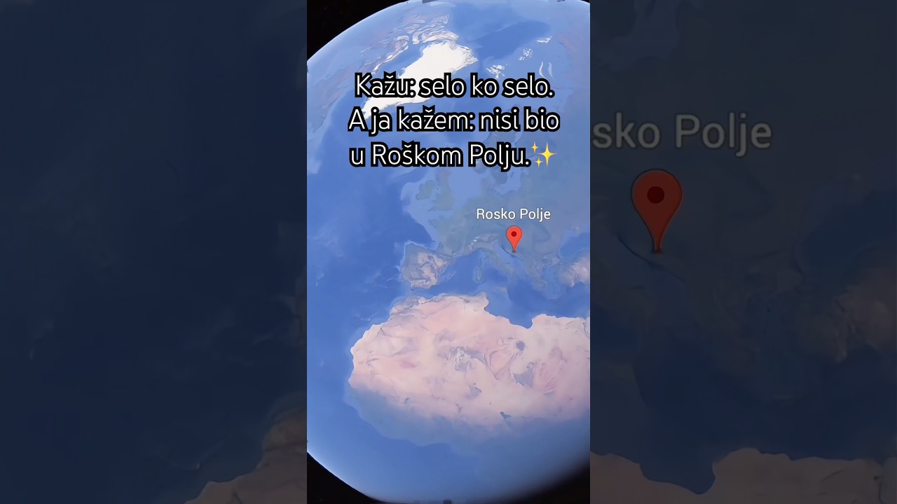 Ro&scaron;ko Polje  - tamo gdje i ti&scaron;ina ima du&scaron;u. #tomislavgrad