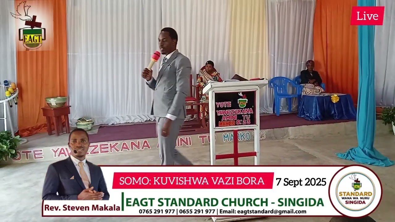KUVISHWA VAZI BORA ~ MCH. STEVEN MAKALA 