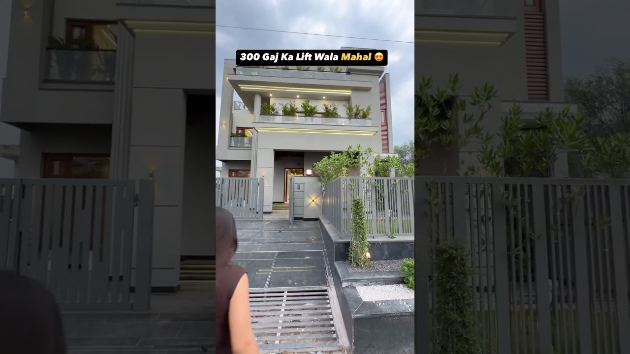 300 Gaj Ka Lift Wala Mahal 😍 | Luxury House Design 