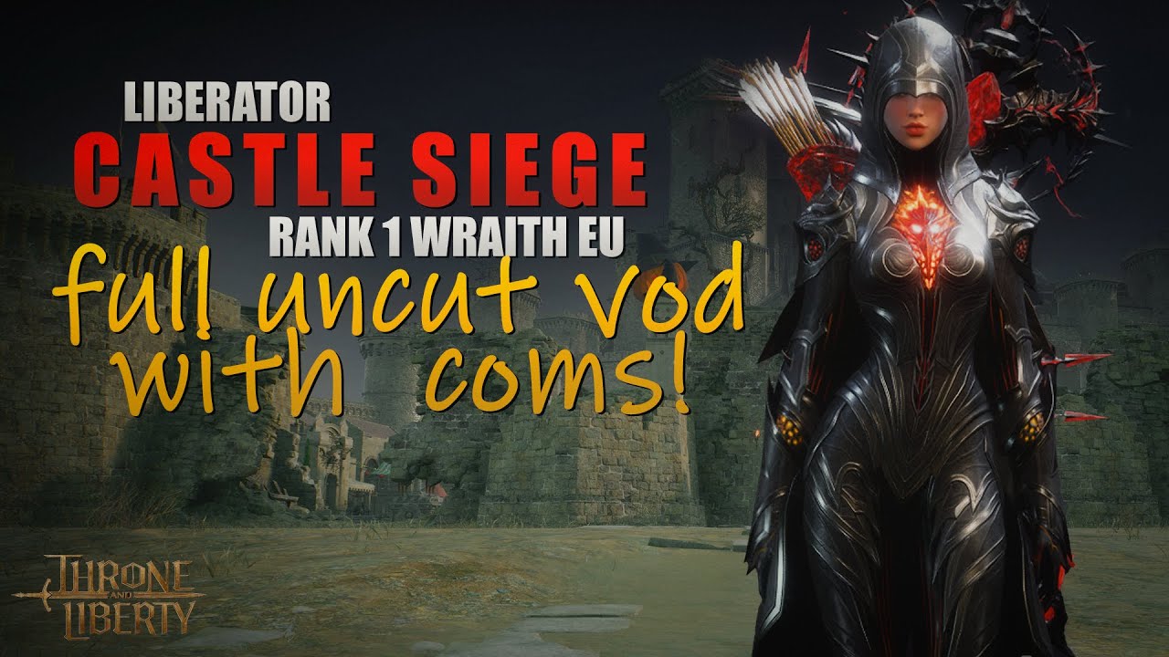 THAT CASTLE SIEGE WAS SO GOOD! Pirates vs ALL, the FULL UNCUT VOD with COMS from RANK 1 on Wraith EU