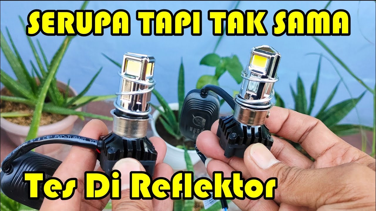 Tes Nyala & Sorot Di Reflektor ! Lampu LED Depan RAYTON RTD 3 SISI.