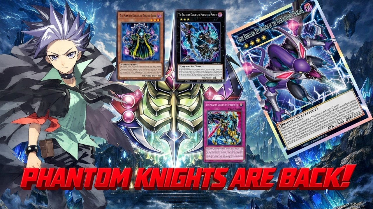 Phantom Knights Are BACK! Chaos Origins [LOCR} New Support | MDPro3 Replays & Decklist 🔥