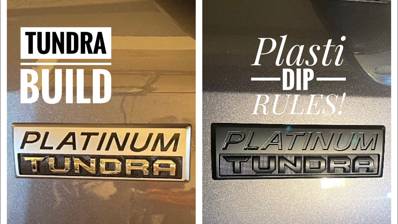 Plasti Dip Tips and Tricks - Plasti Dip Through The Car Wash? Black Out Badges - Chrome Delete