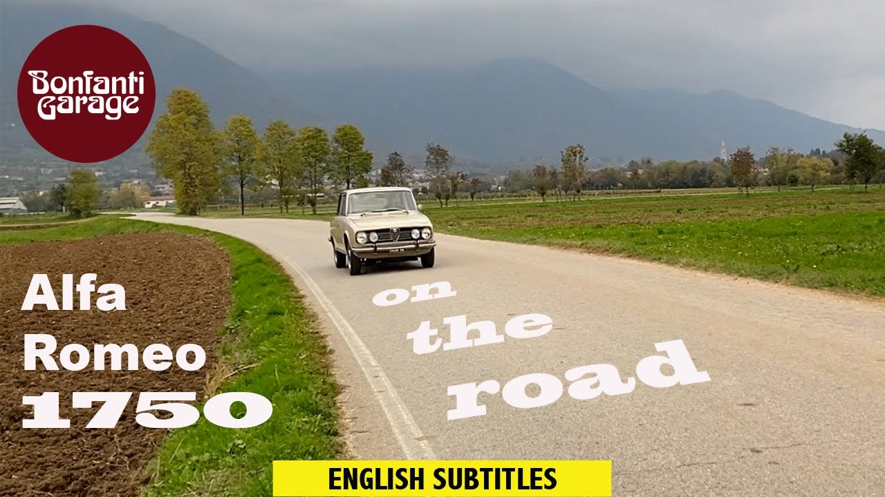 Alfa Romeo 1750 (1969) Prova su strada e motore I Bonfanti Garage