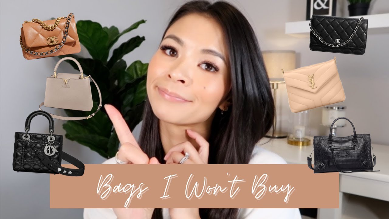 POPULAR BAGS I LOVE BUT WILL NOT BUY FT. CHANEL, DIOR, YSL, LOUIS VUITTON, BALENCIAGA | Irene Simply