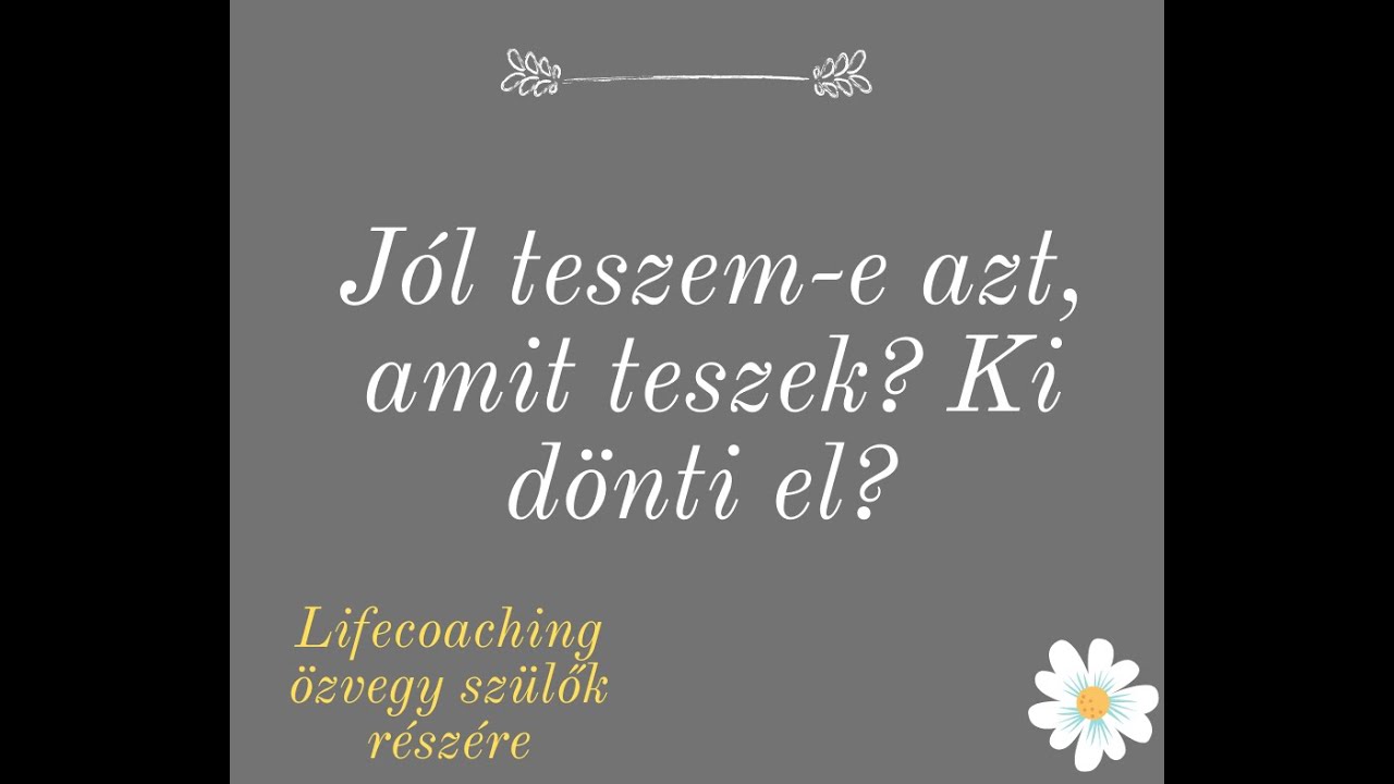 Jól teszem-e, amit teszek a gyászban? Jól gyászolok?