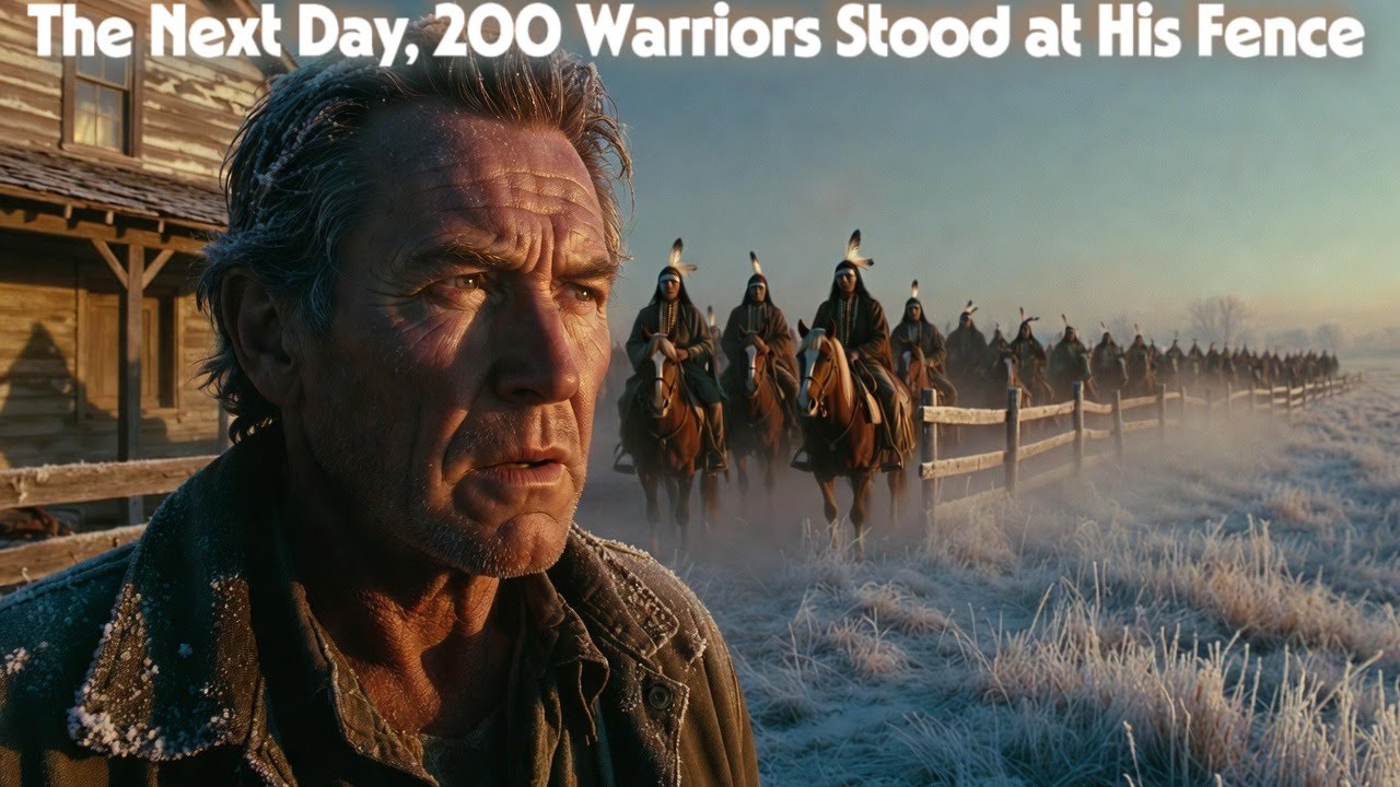 A Rancher Gave His Jacket to a Freezing Native — The Next Day, 200 Warriors Stood at His Fence
