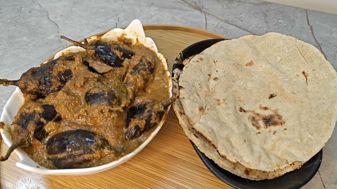 Stuffed Brinjal curry/Badanekayi Ennegayi / Side Dish for Jolada Roti/ ಬದನೆಕಾಯಿ ಎಣ್ಣೆಗಾಯಿ