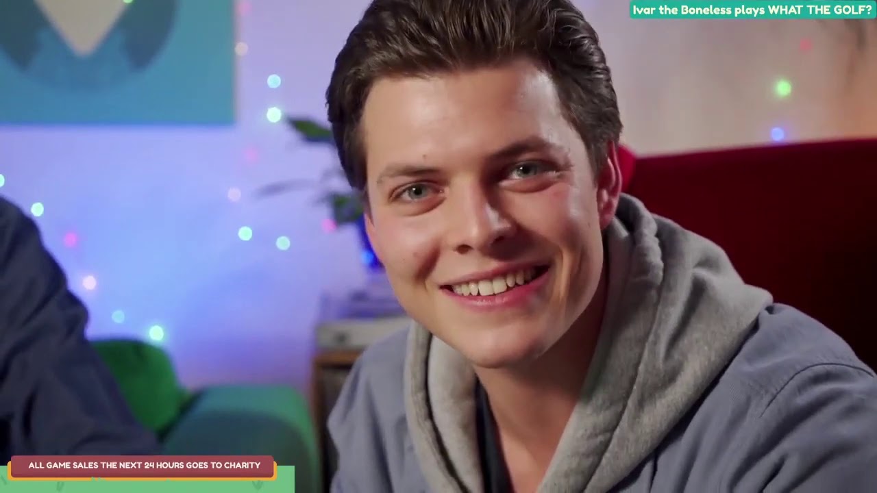 Alex Høgh Andersen aka Ivar the Boneless spiller WHAT THE GOLF?