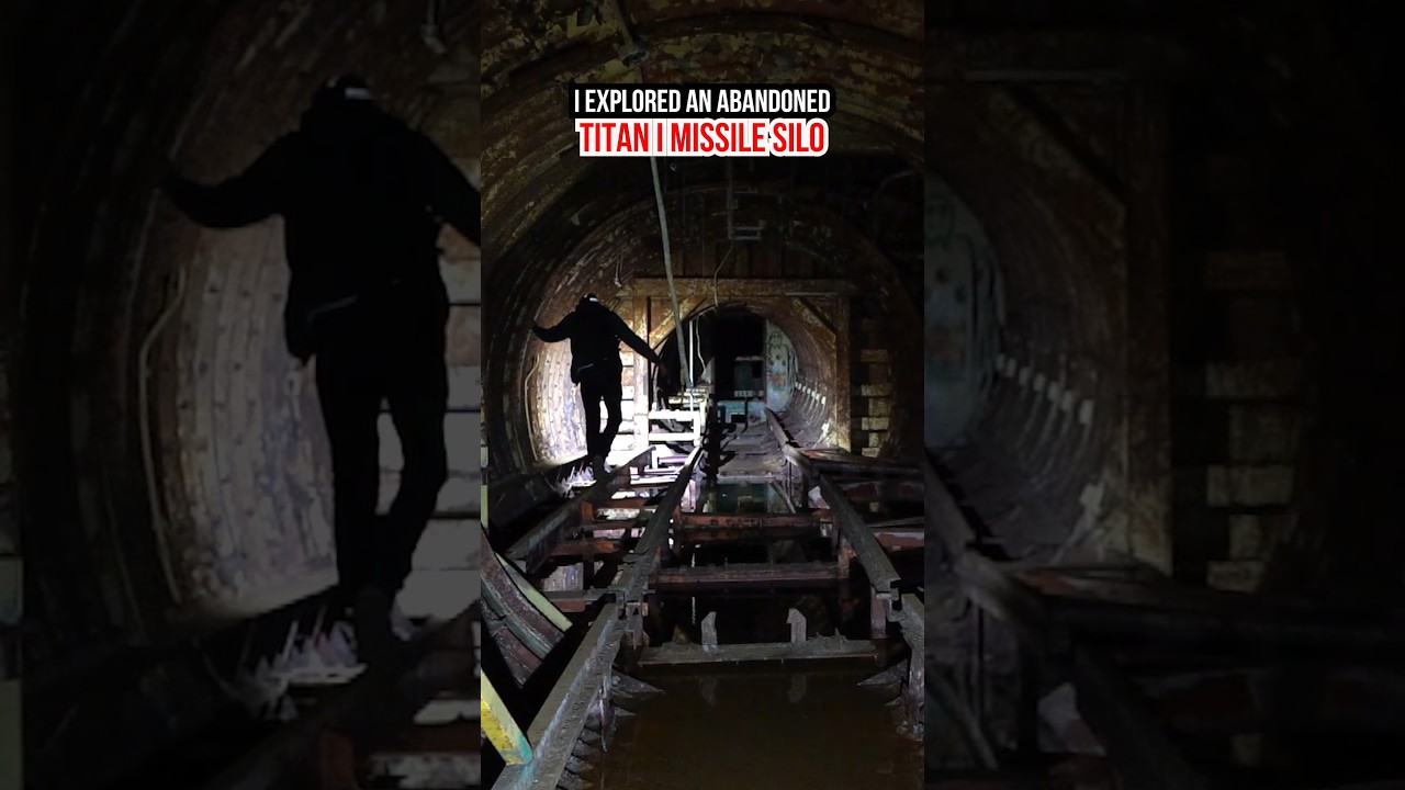 🔦Exploring an abandoned nuclear missile silo👀