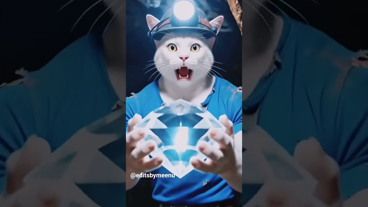 Hardworking cat papa 🐈 welcome to Meoww Ai world 