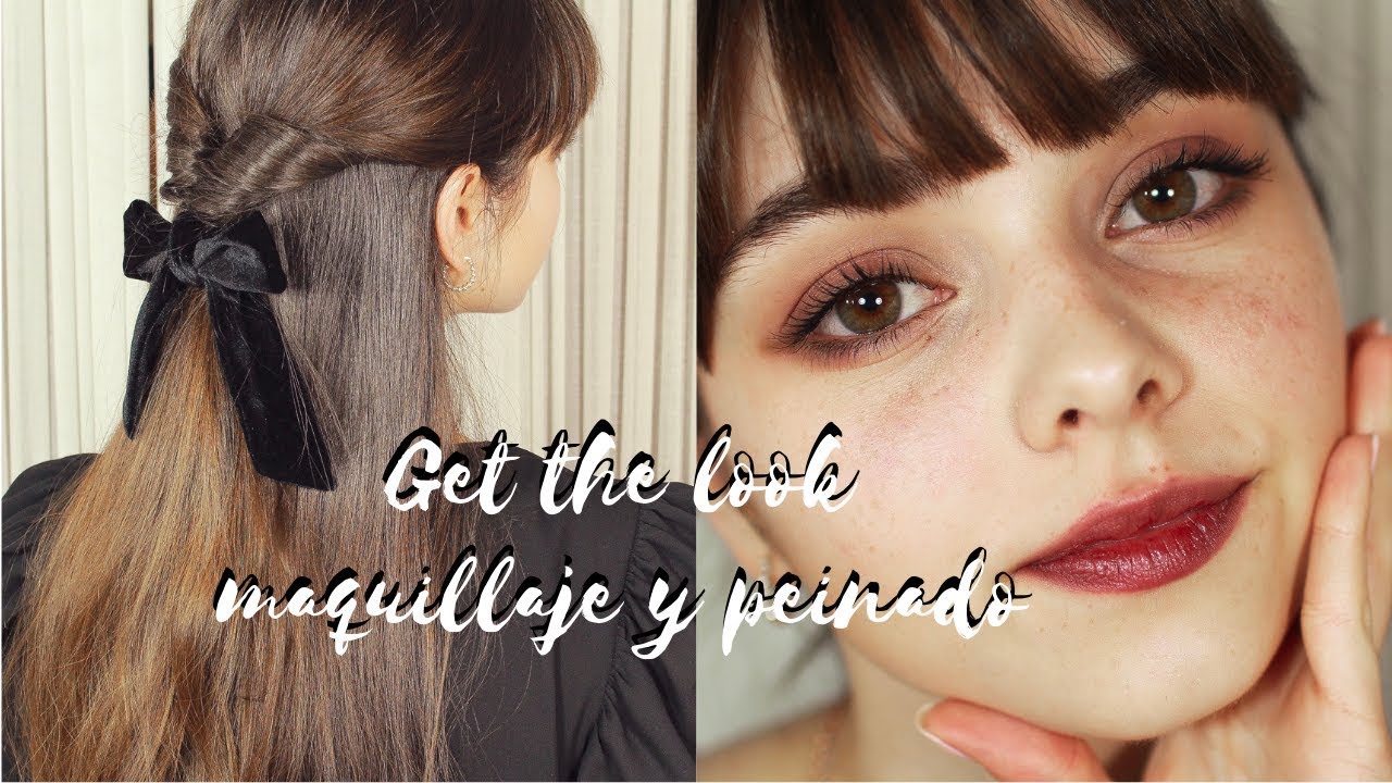 Get the look: maquillaje + peinado con lazo