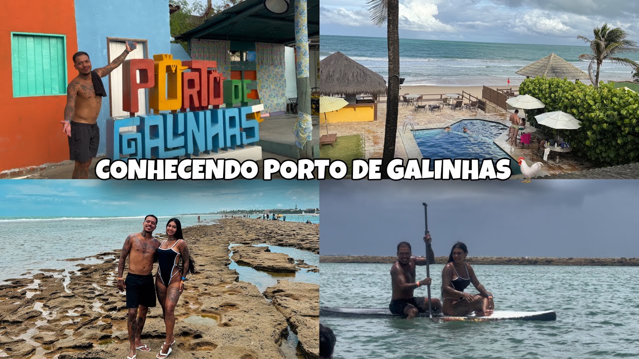 FOMOS PARA PORTO DE GALINHAS | CONHECEMOS VÁRIAS PRAIAS