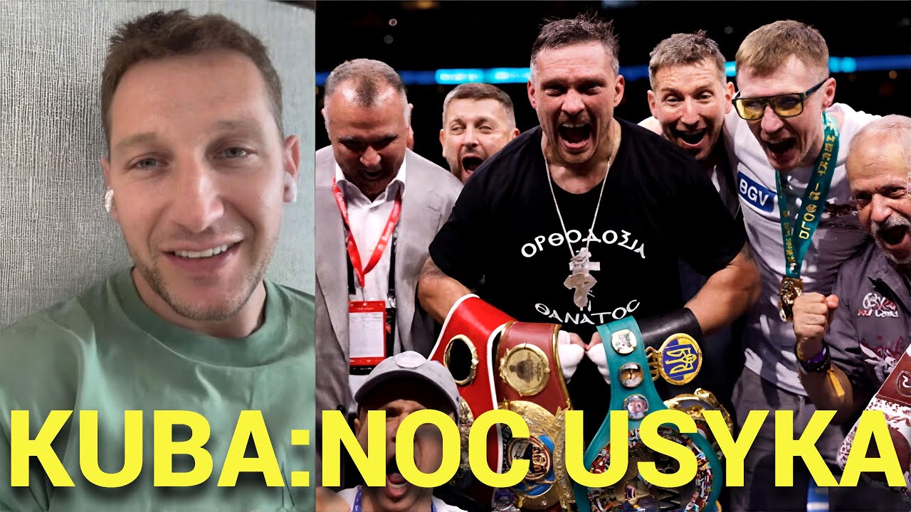🚨KUBA CHYCKI PO KO USYKA W LONDYNIE: BYŁO MAŁE ŚWIETOWANIE W HOTELU: BYŁO ŁATWO, BO CIĘŻKO PRACOWAŁ!