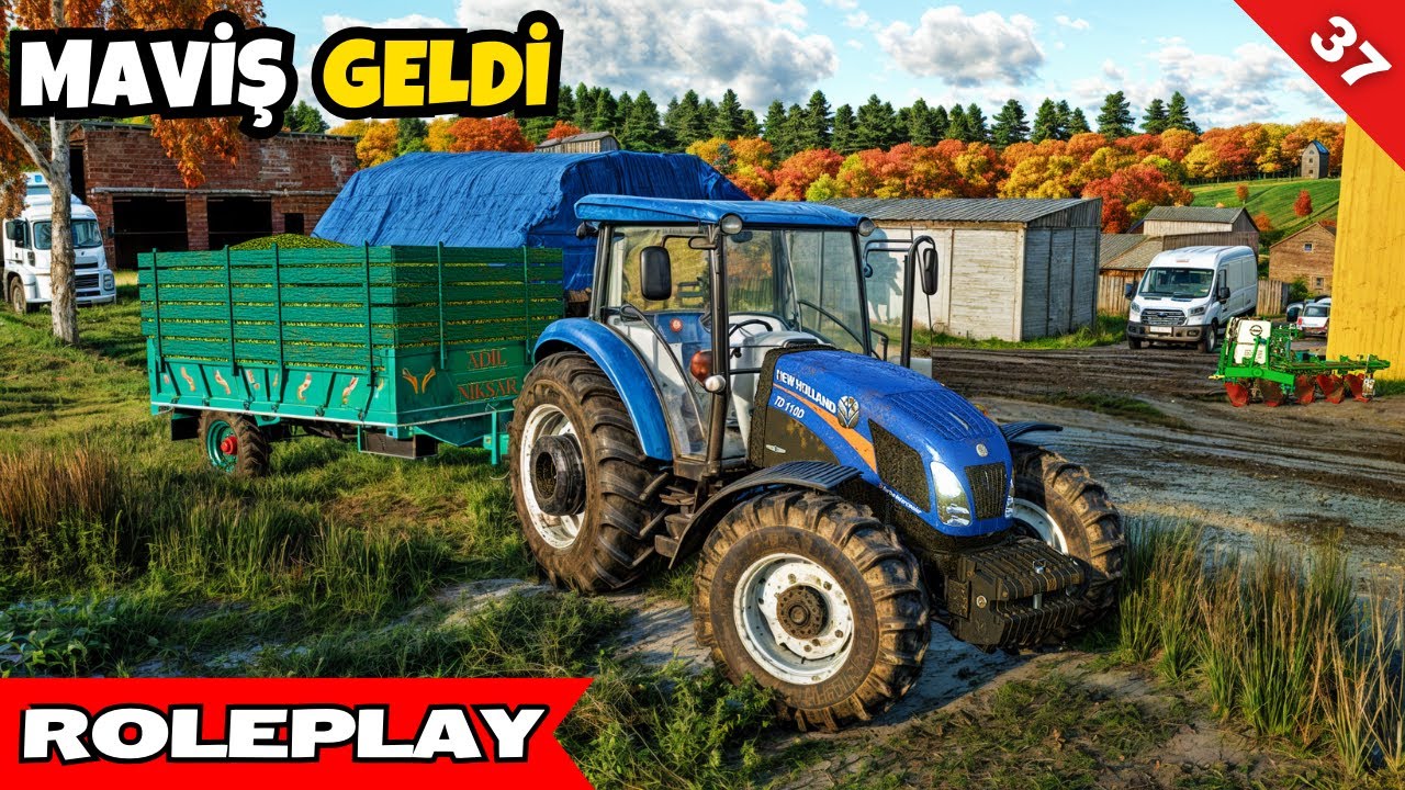 YENİ NEWHOLLAND TRAKT&Ouml;R ALDIM | SİLAJ Bİ&Ccedil;İMİ BAŞLADI | FS22 GER&Ccedil;EK HAYAT | MEDRP ANKARA | S3 B37