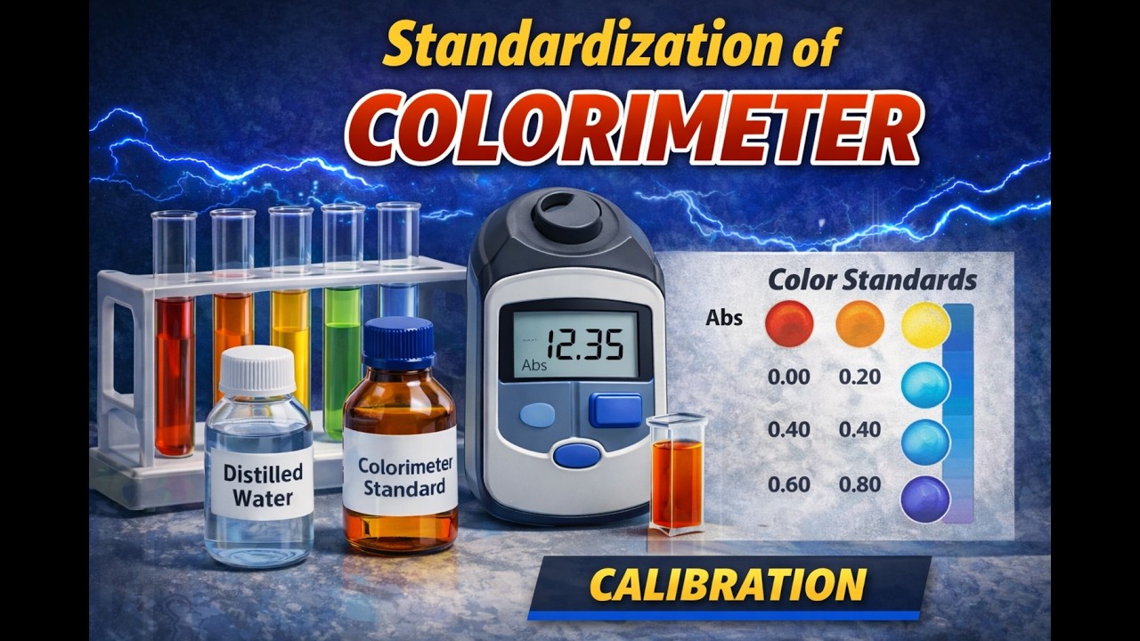 Colorimetry: Standardization of Colorimeter