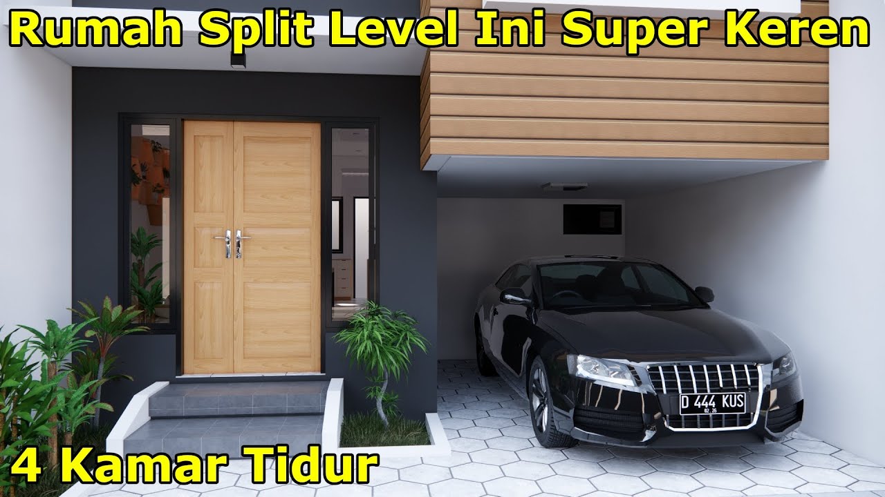 Rumah Split Level Requestan Penonton ini Super Keren