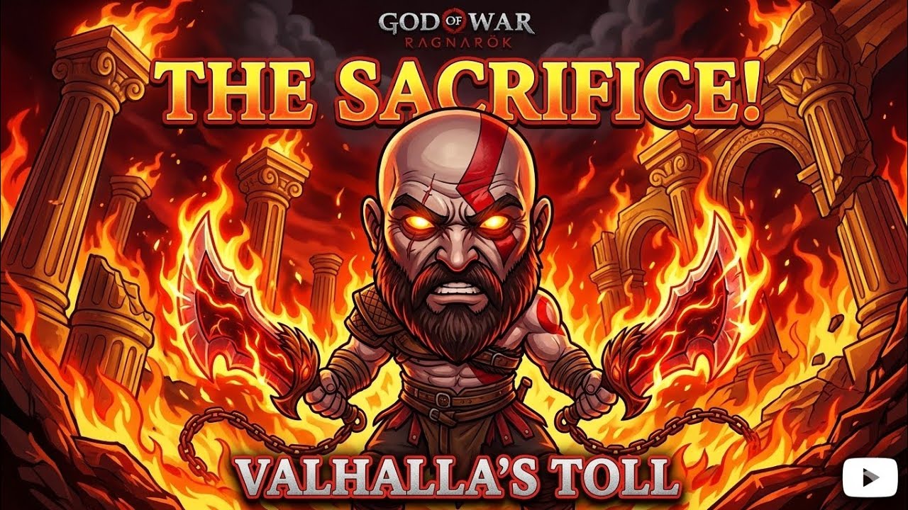 Kratos Making the Ultimate Sacrifice in Valhalla! 