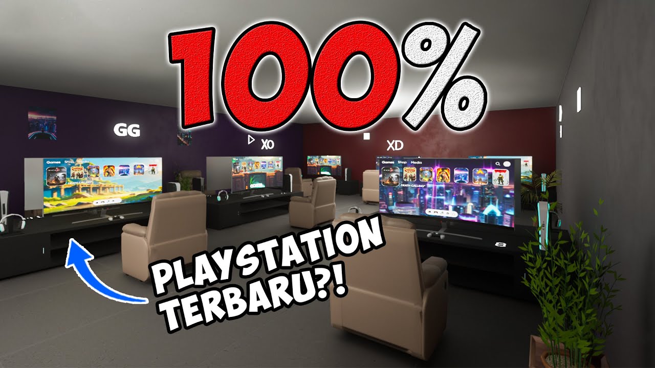 Gua 100% Bangun WARNET Menjadi PUSAT HIBURAN di Gaming Cafe Simulator