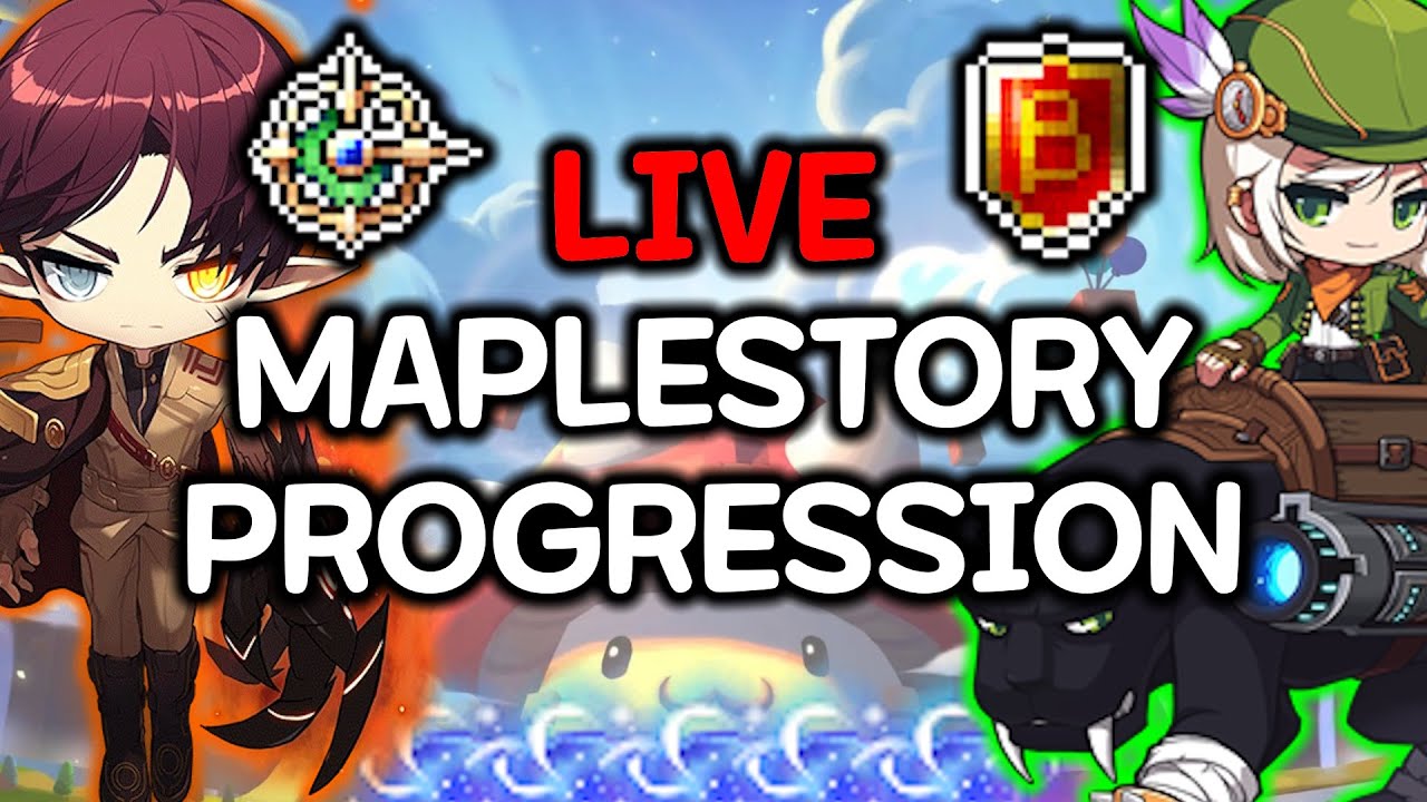 LIVE MAPLESTORY PROGRESSION | TIP & TRICKS | ASK QUESTIONS!