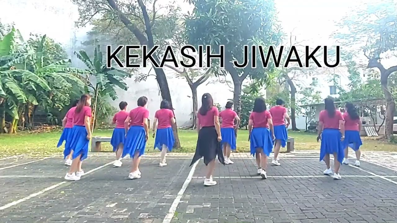KEKASIH JIWAKU - Line Dance /Demo &Count  Choreo Mimy Tjokro/  Beauty Line Dance
