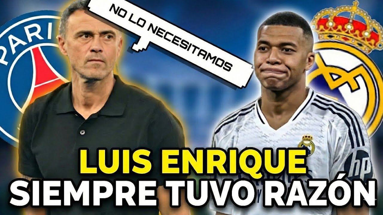 POR QUE LUIS ENRIQUE SIEMPRE TUVO LA RAZON SOBRE MBAPPE! Reaccion y Opinion!