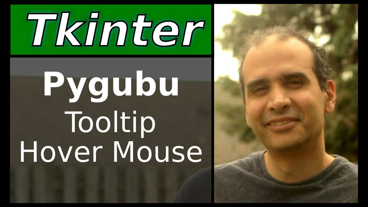 Tkinter - Pygubu Designer - Tooltip Hover Mouse