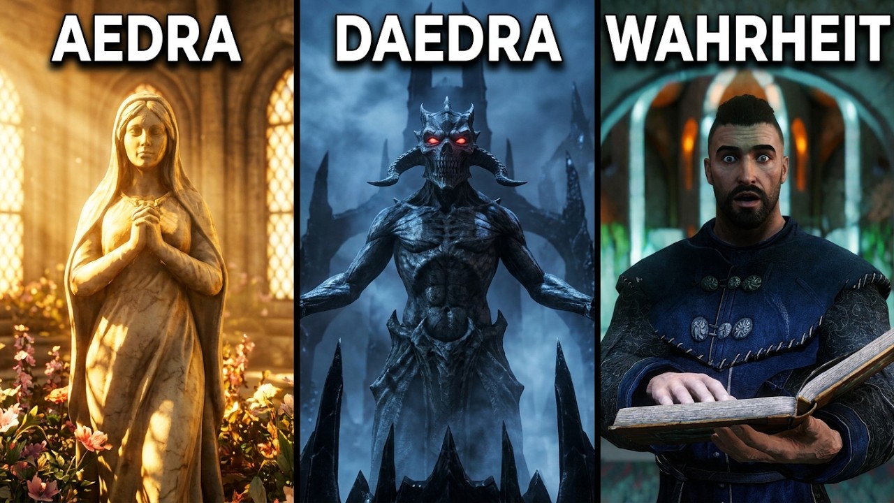 Die schockierende Wahrheit über die Götter in Skyrim