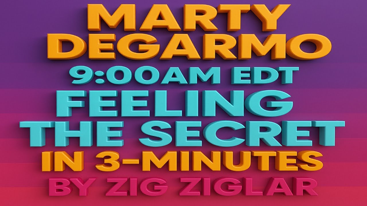 MARTY DEGARMO LIVE- FRIDAY THE 15 2025