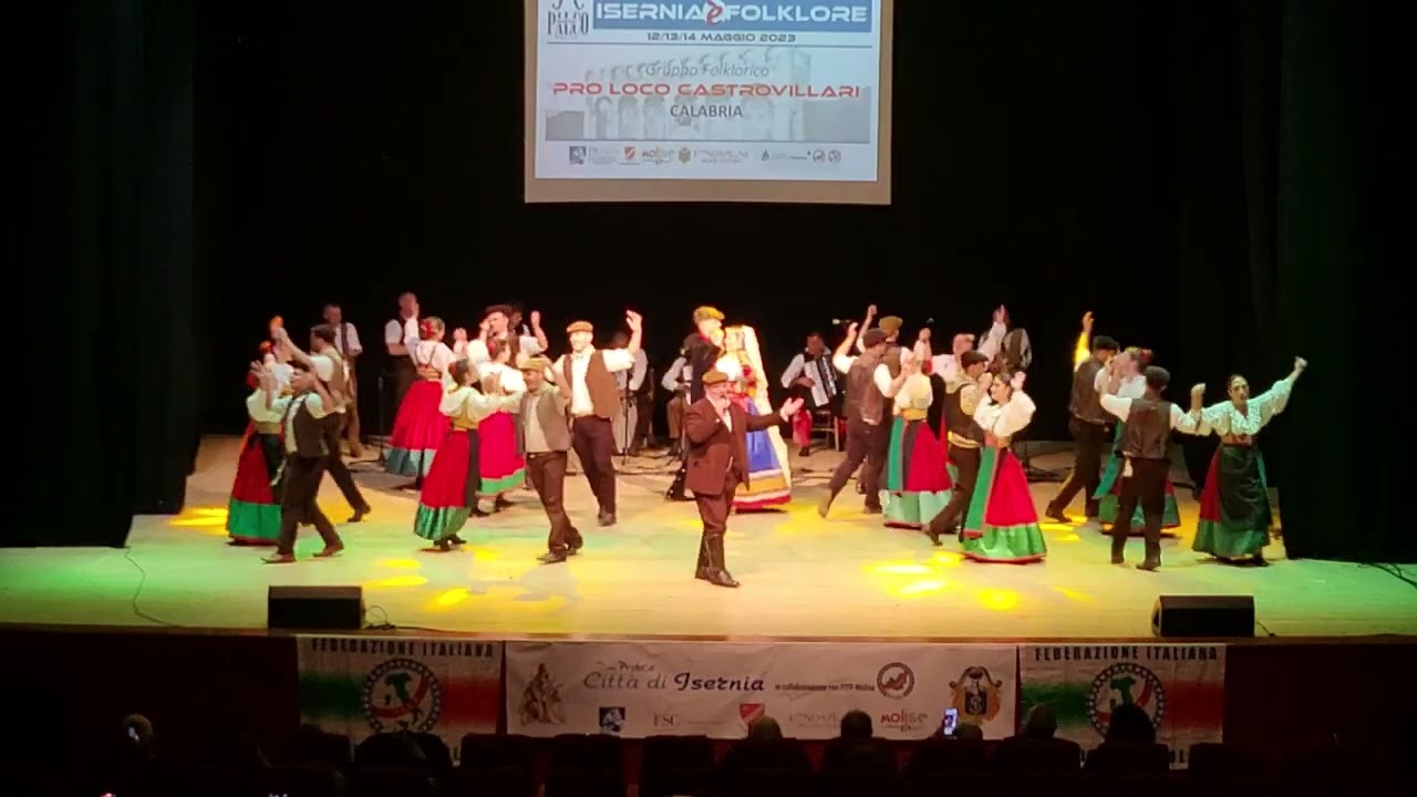 Gruppo Folklorico Pro Loco di Castrovillari ospite ad Isernia