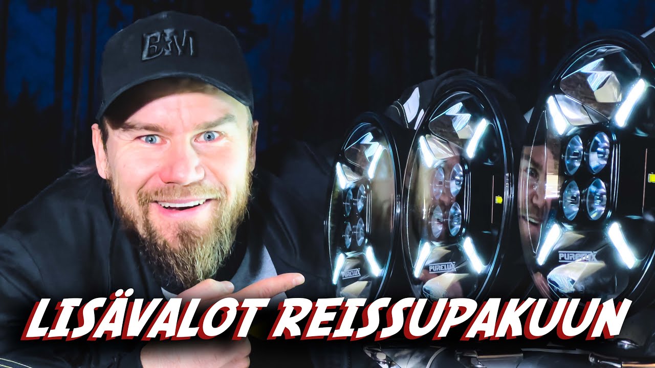 Asennetaan Lisävalot Reissupakuun! BMA