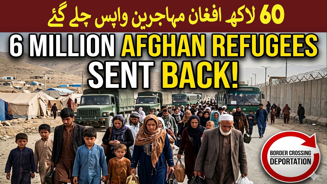6 Million Afghan Refugees sent back