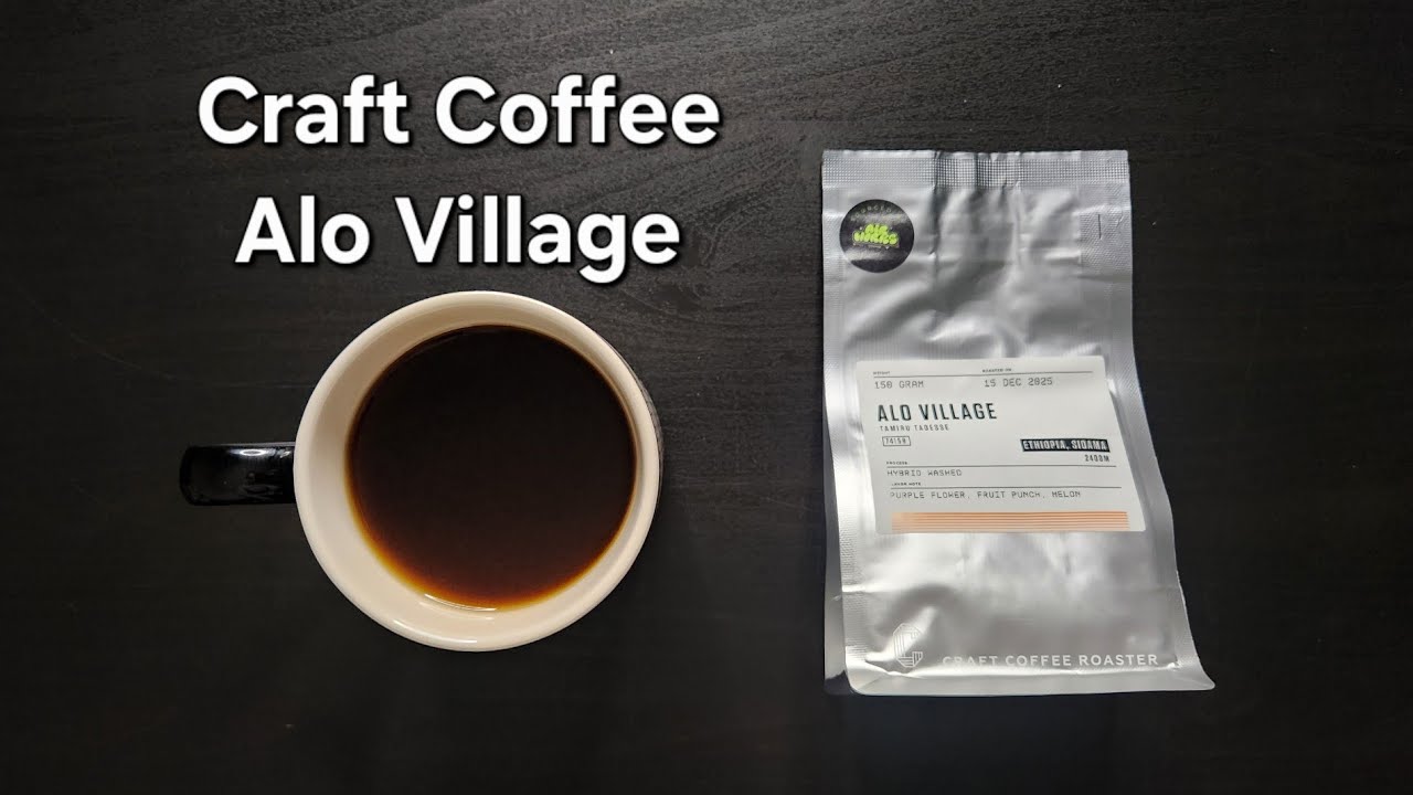 Обзор кофе от Craft Coffee Roasters (Ванчай, Гонконг) - гибридный, мытый, эфиопский кофе Alo Vill...
