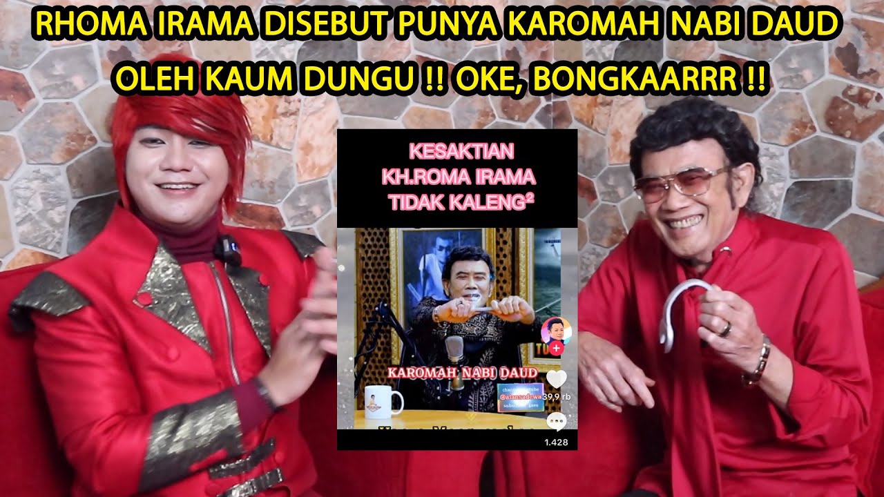 RAJA DANGDUT GA NGERTI MUSIK ‼️ ASLINYA RHOMA IRAMA TERBONGKAR OLEH PESULAP MERAH - ILMU MERAH
