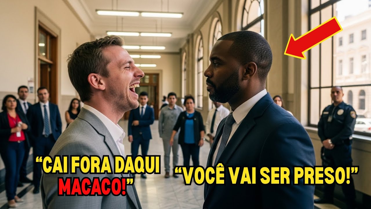 Agente do Tribunal Ri de Homem Negro no Corredor—Minutos Depois Descobre Que Ele Era o Juiz Federal