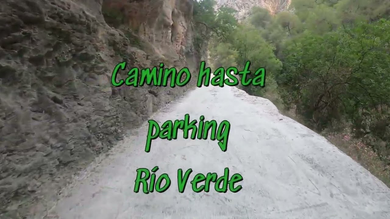 Camino Rio Verde 🏞 Video Informativo Wikiloc