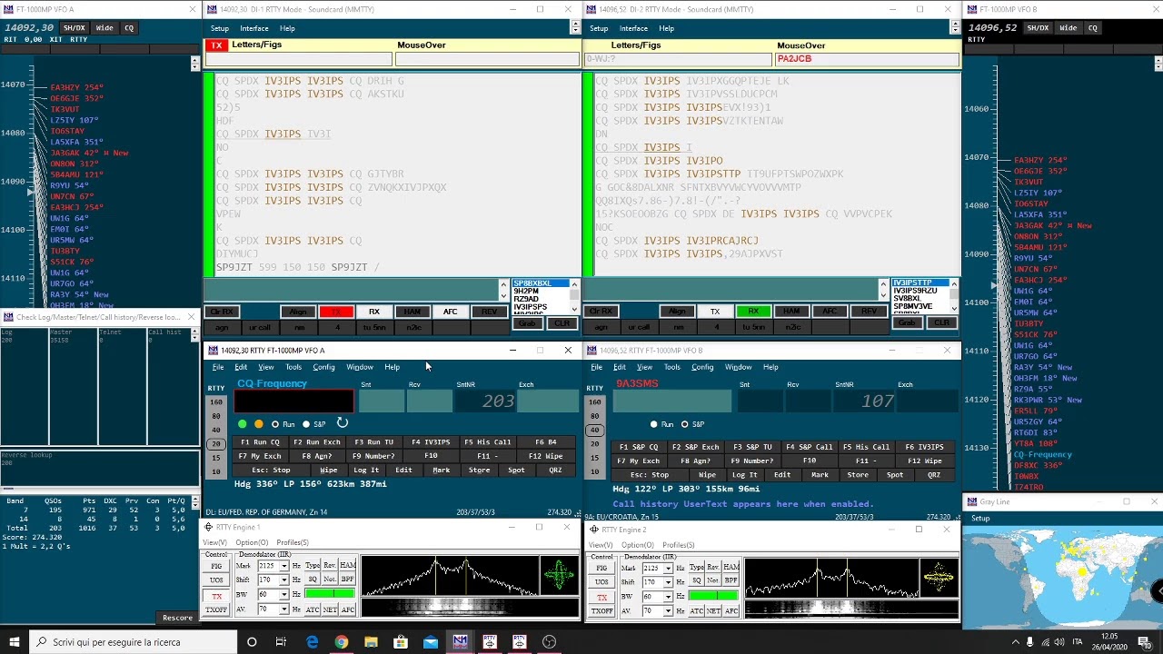 *** IV3IPS - SPDX RTTY Contest 2020 ***