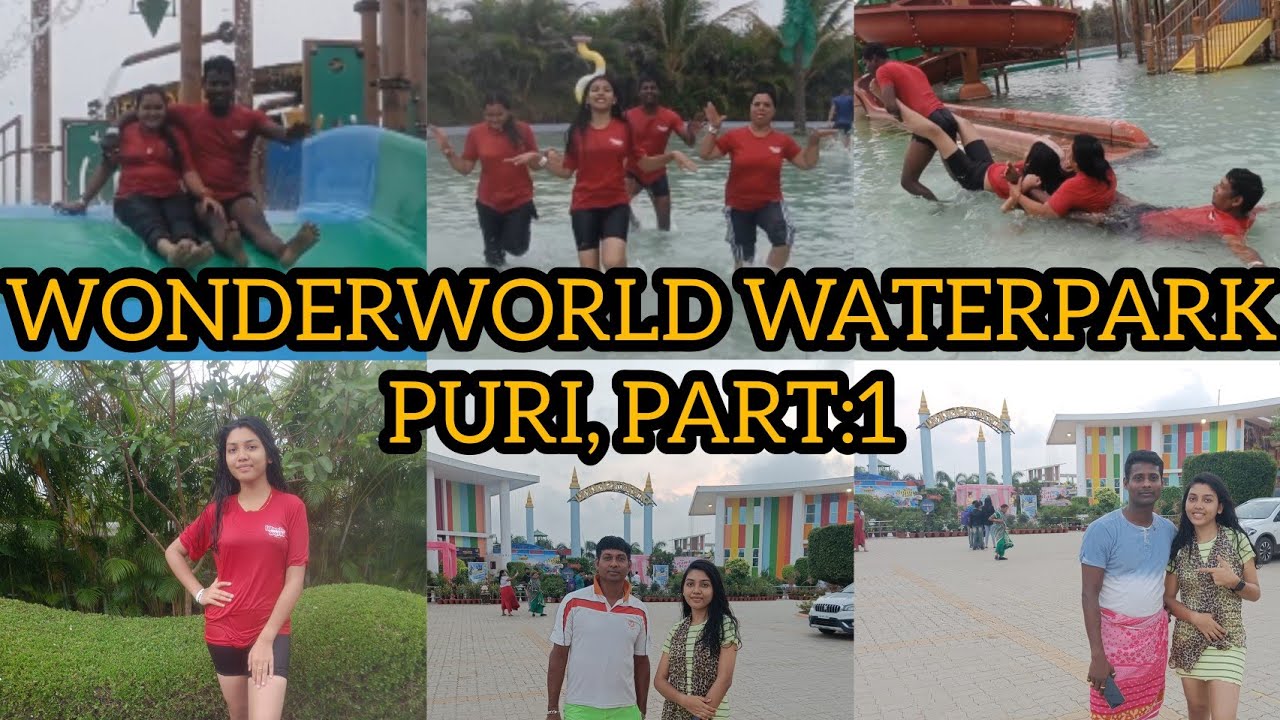 WONDERWORLD WATERPARK PURI || BIGGEST WATER PARK IN ODISHA || PART:1 || Odia Vlog #viral #viralvideo