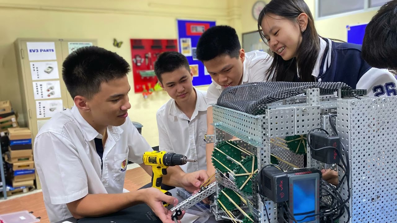 TCIS Cyber Wolves Robotics Team