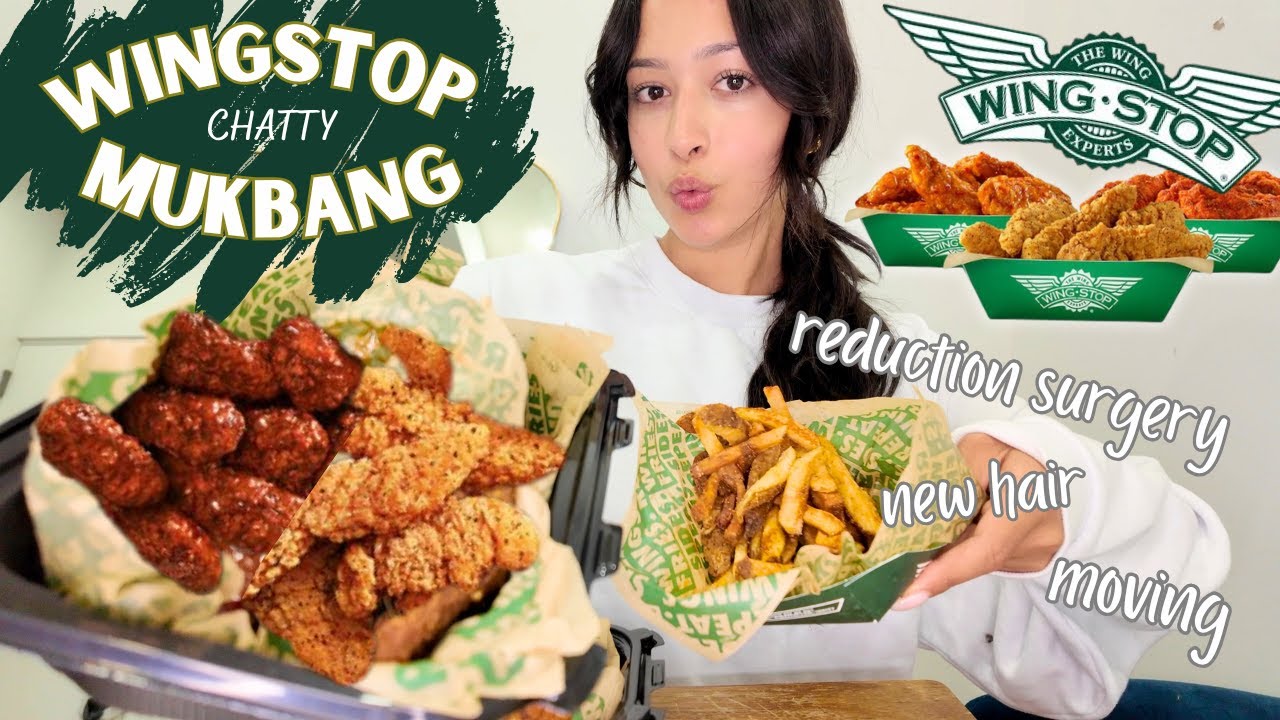 Wingstop Chatty Mukbang + Updates | Reduction Surgery, New Hair, & Moving