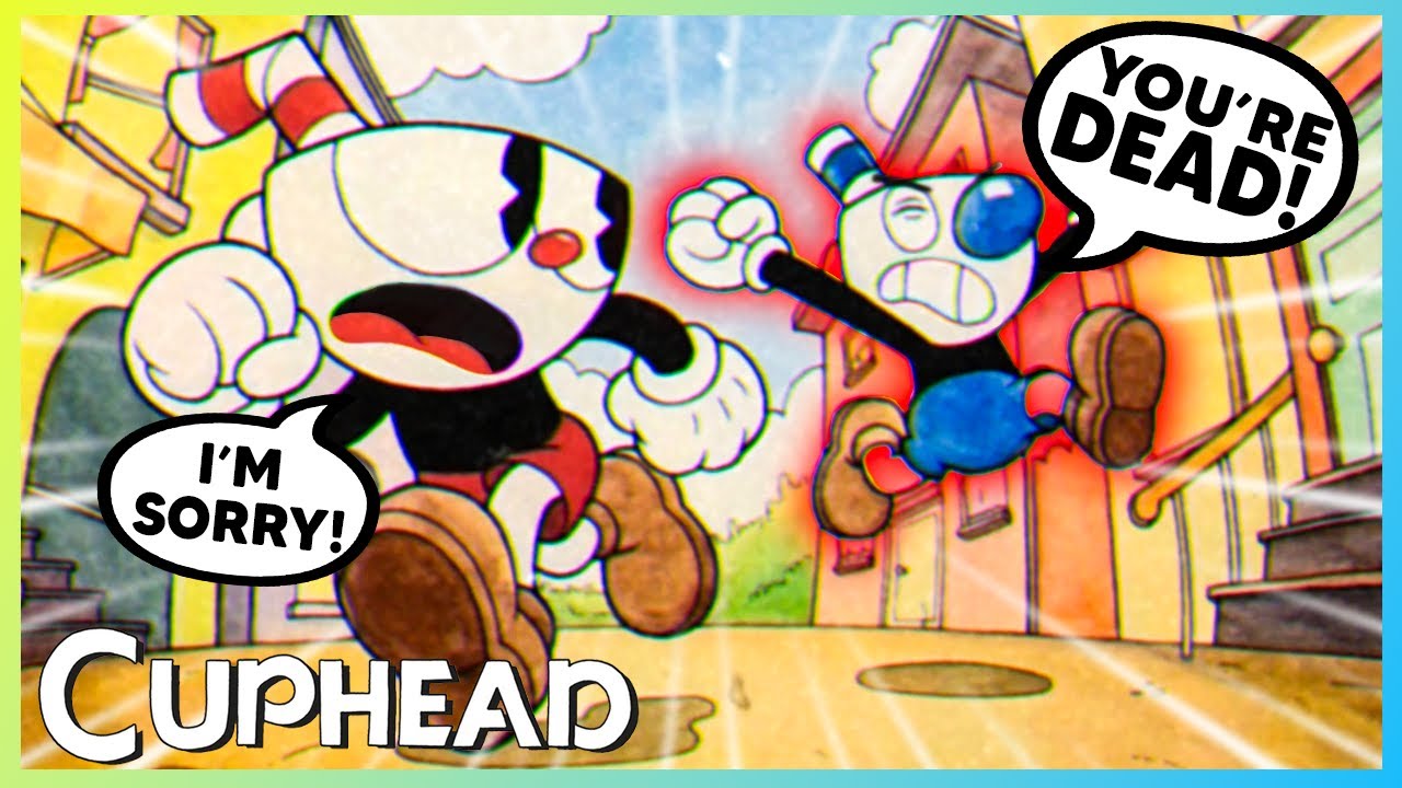 the rage of playing cuphead.