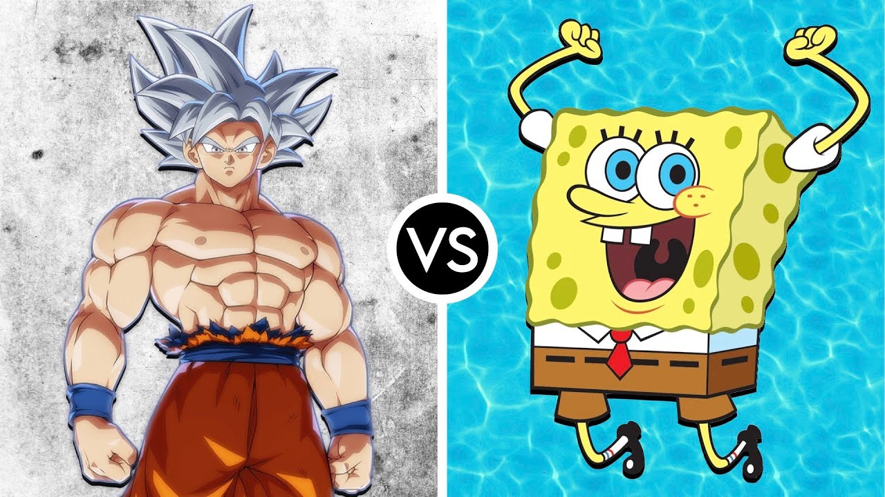 MUI Goku vs. SpongeBob SquarePants | DEATH BATTLE!