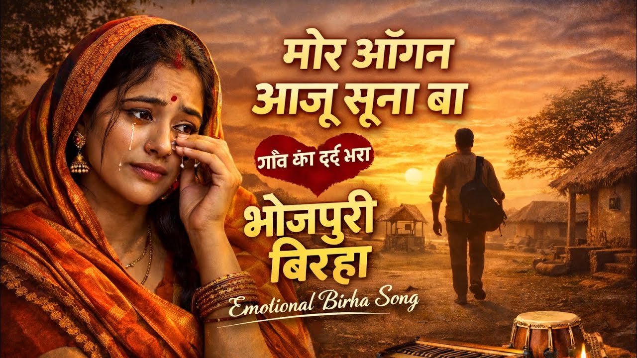 मोर आँगन आजू सूना बा | गाँव का दर्द भरा भोजपुरी बिरहा | Emotional Birha Song