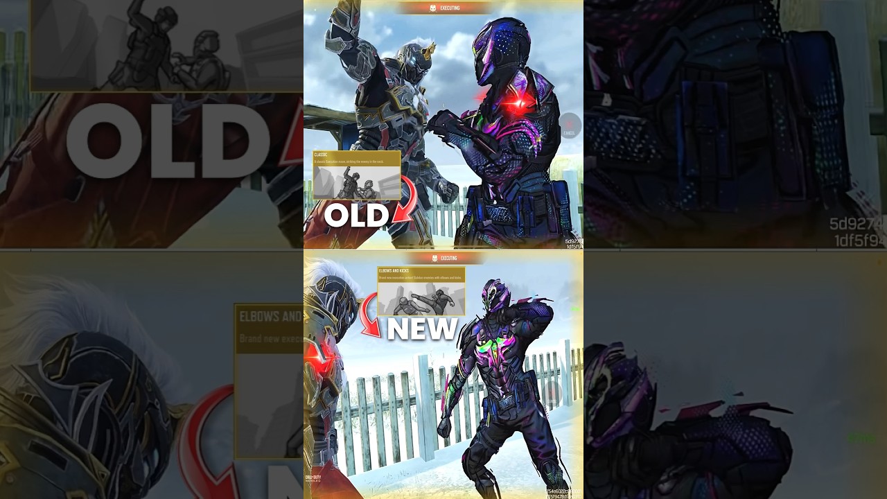 Old vs New free execution in CODM